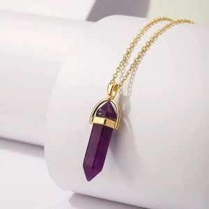 Amethyst Crystal necklace